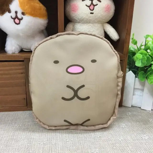 1 шт. sumikko gurashi сумка большая емкость уголок био мультфильм кукла для детей складной переработка сумки шоппер открытый tote сумка унисекс подарок