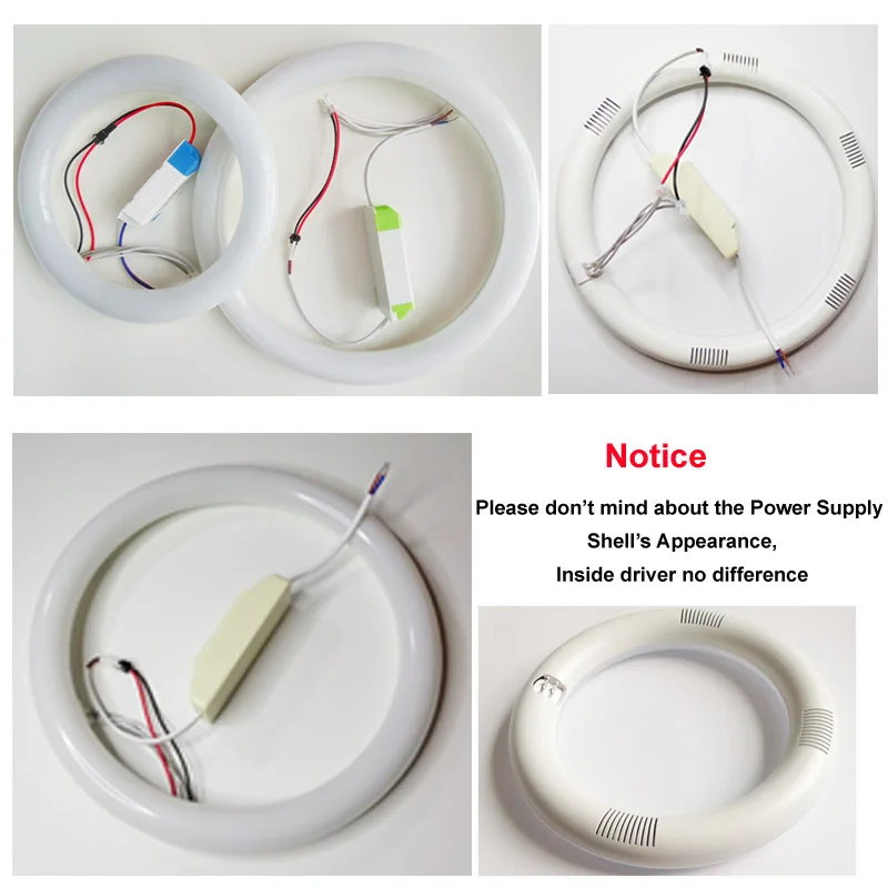 Светодиодная круглая трубка алюминиевые лампы в форме трубки T9 g10q чистый белый 12