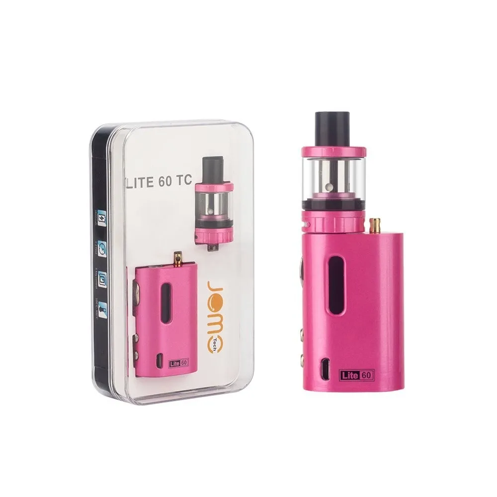 Оригинальный Jomo lite 60 TC коробка мод комплект Электронная сигарета vape электронной