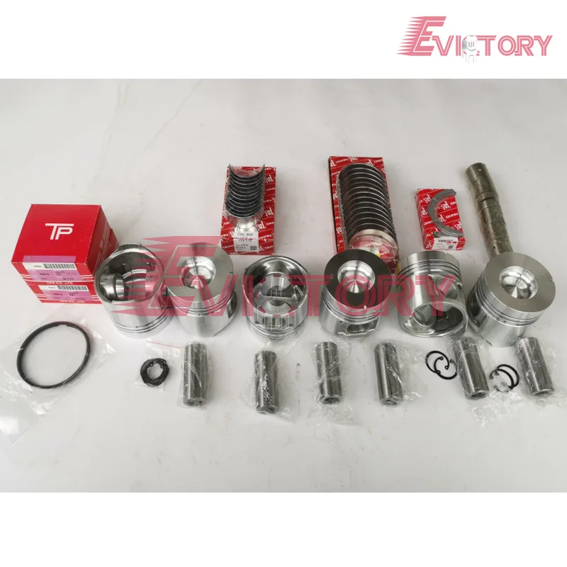 

For Toyota forklift engine rebuild kit 11Z piston+piston ring set +gasket kit+crankshaft&con rod bearing