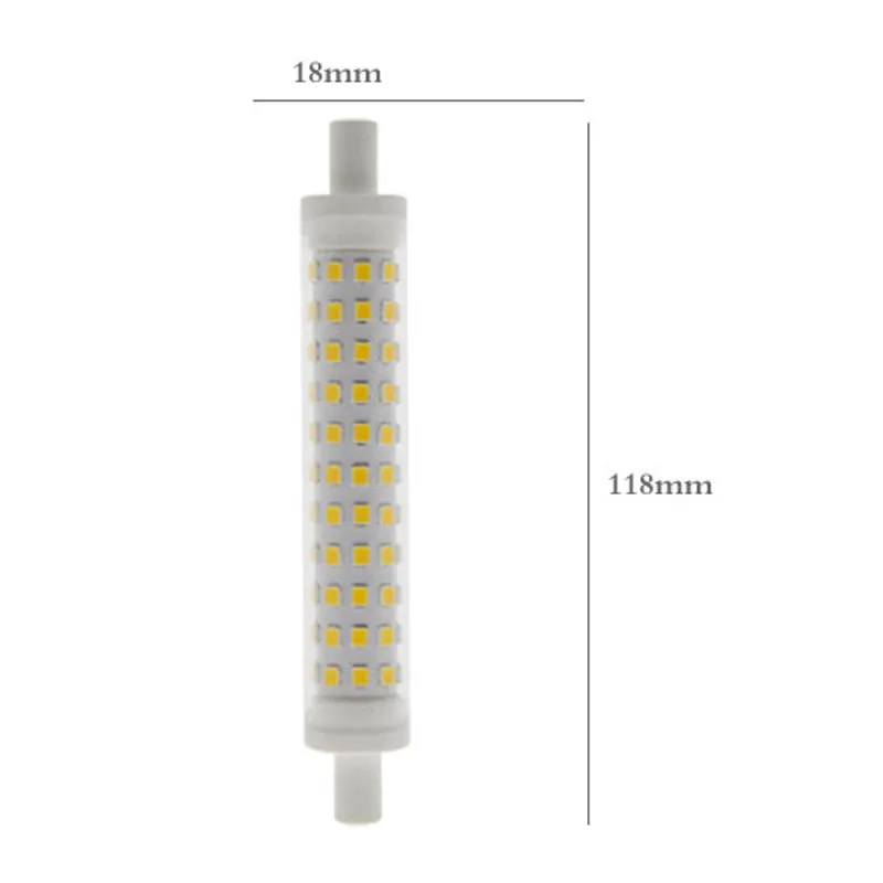 LED Flood Light Ceramics R7S J78 J118 9W 15W 2835 SMD Replaces Halogen Lamp 78mm 118mm Corn Lightings | Освещение