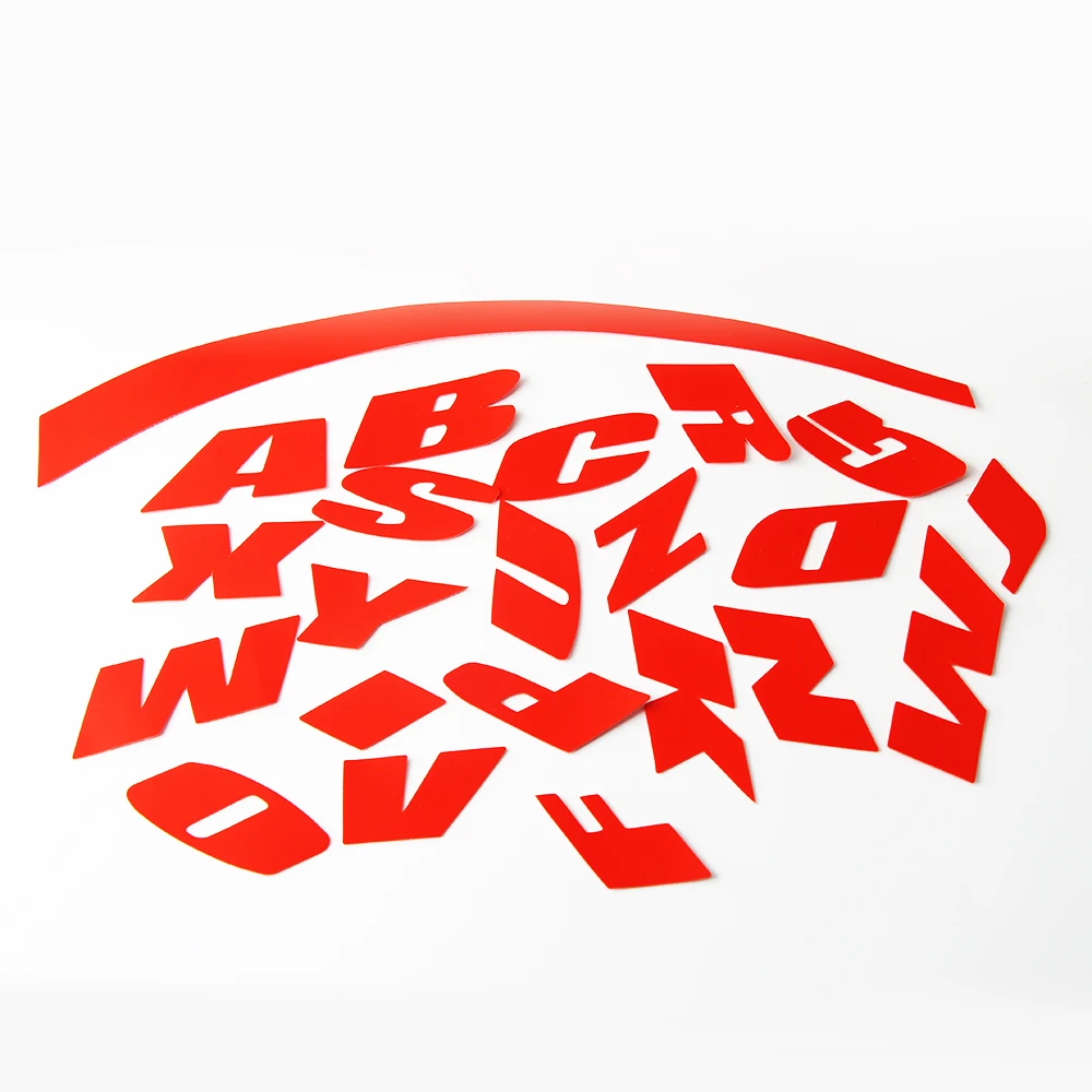 Модные наклейки на колеса автомобиля 3D стикер буквы Пользовательские Эмблемы