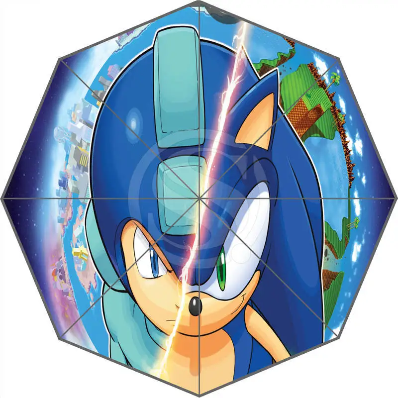 W530L3 Лидер продаж Мода Custom sonic Зонт с героями мультфильмов зонт от солнца и солнцезащитный крем анти-УФ зонтик F-L3
