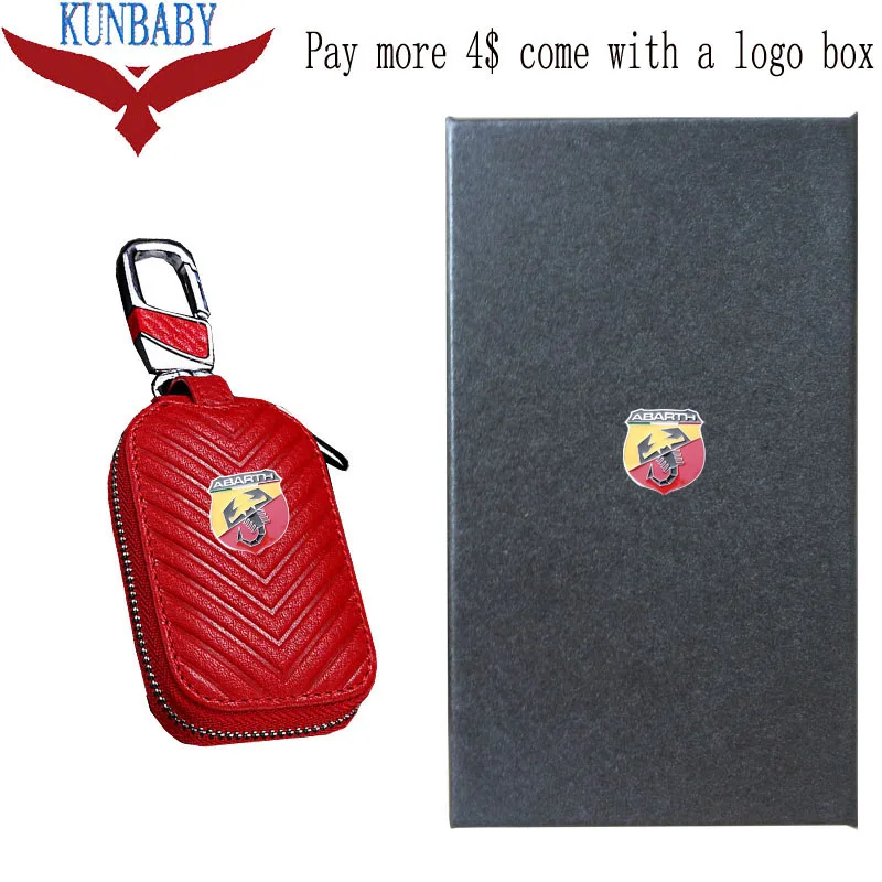 KUNBABY/Новое поступление, сумка из натуральной кожи, чехол для ключей, кошельки, Модные Женские ключницы, держатели Carteira для ABARTH