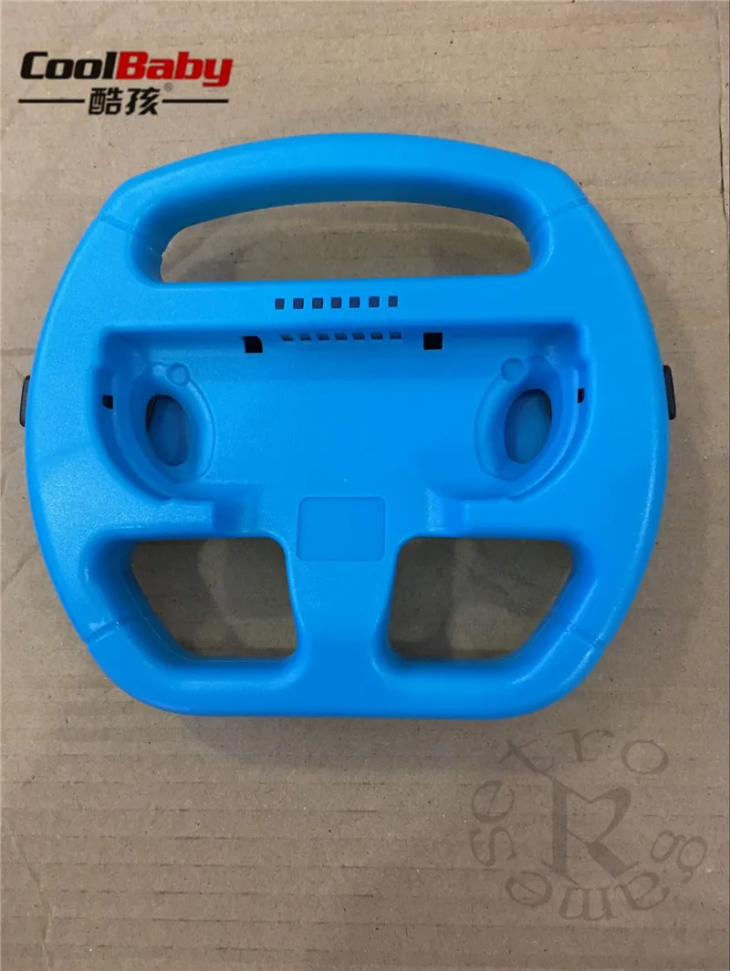 blue 1pcs 2 шт./набор, переключатель колеса, ПК для переключателя рулевого колеса Joy-Con для игр nintendo Switch - Цвет: blue 1pcs