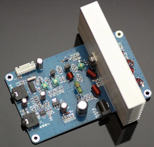 DIY 15 Вт PLL цифровой ЖК стерео FM-передатчик печатная плата комплект мощность