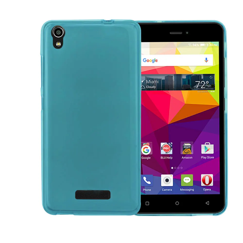 Для Blu Studio M HD S110L S110U Бесплатная доставка Мягкая TPU Силиконовый Чехол Пудинг Назад