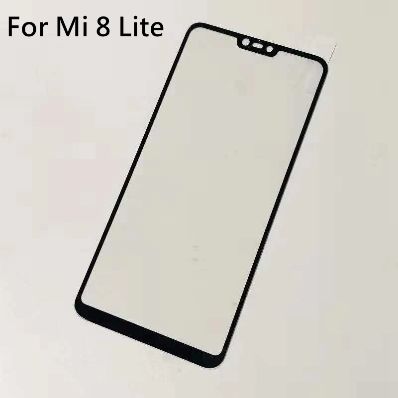 For Mi 8 Lite 2 шт полное покрытие закаленное стекло для Xiaomi Mi 8 Lite 9H против царапин безопасная защита экрана стекло для Xiaomi Mi 8 Pro - Цвет: For Mi 8 Lite