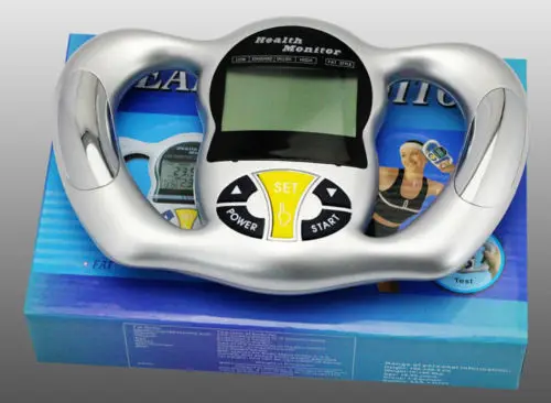 Handheld Fat Loss Analyzer Monitor Body Weight BMI KCAL Tester Meter Scales | Красота и здоровье