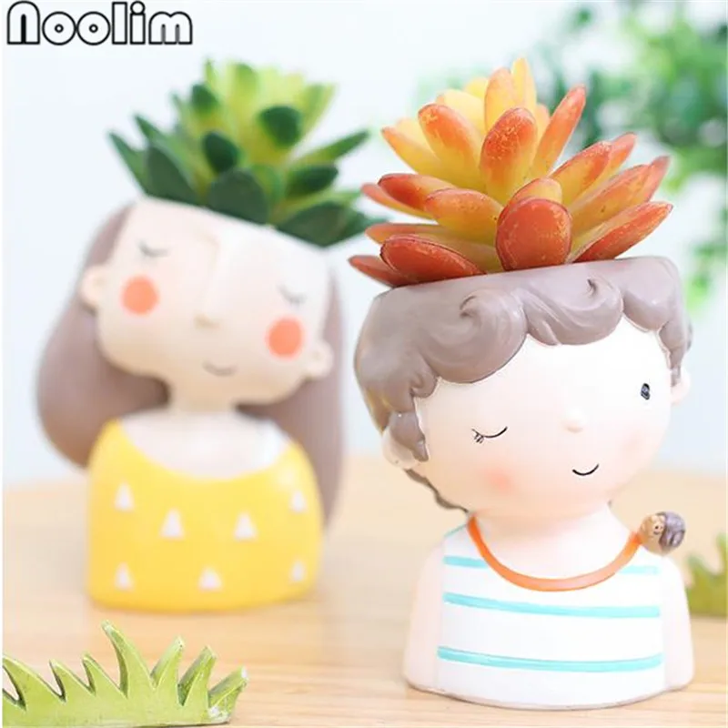 Набор плантаторов 4 шт./лот Настольная Ваза контейнер для суккулентов мини-бонсай