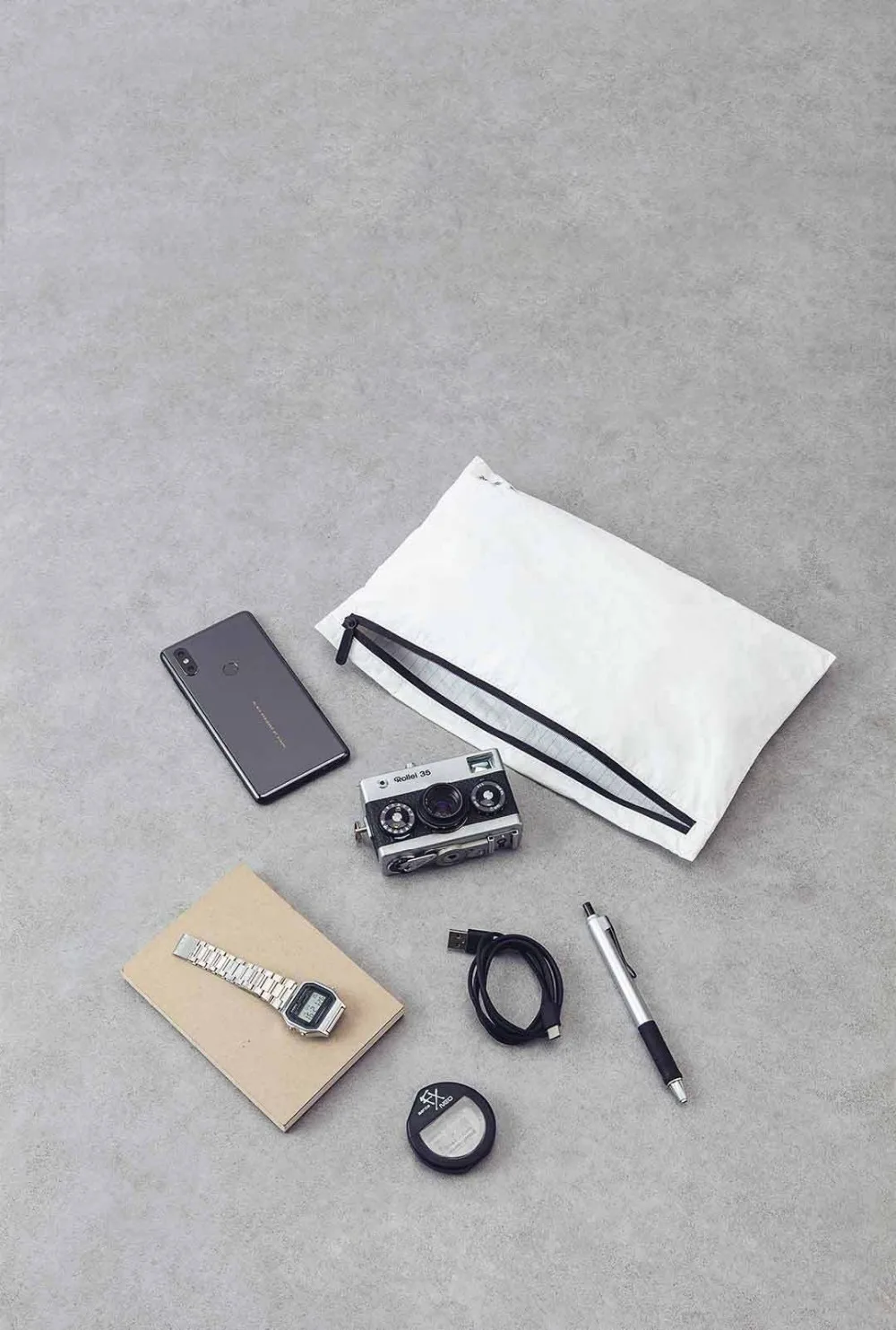 Xiaomi Mijia 90Fun DuPont Paper Storage Organizer Ba g Portable Clothes Underwear Waterproof Easy Carry Travel Protection 2