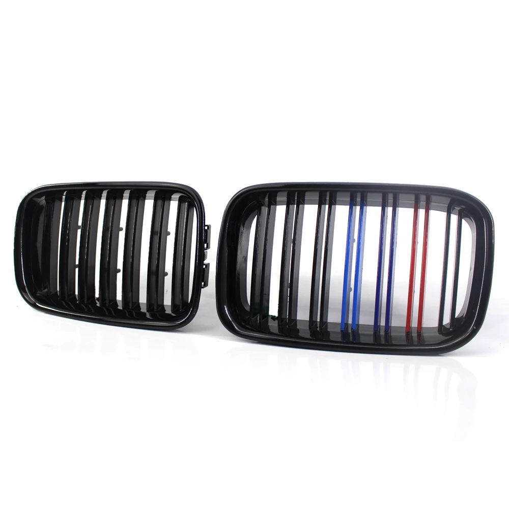 

Передняя решетка радиатора черного цвета M-Sport Dual Slat для BMW E36 1992-1996 3-Series 318i 325i 328i 320i M3 51138122237, 51138122238