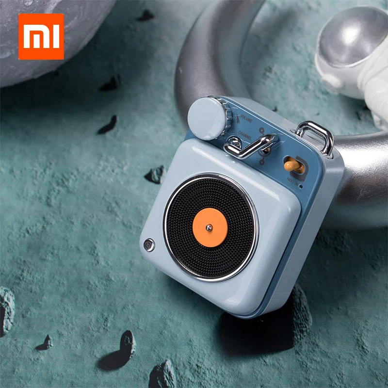 Xiaomi Cat King Atomic Mini Record Player B612 Bluetooth Интеллектуальный аудио портативный цинковый
