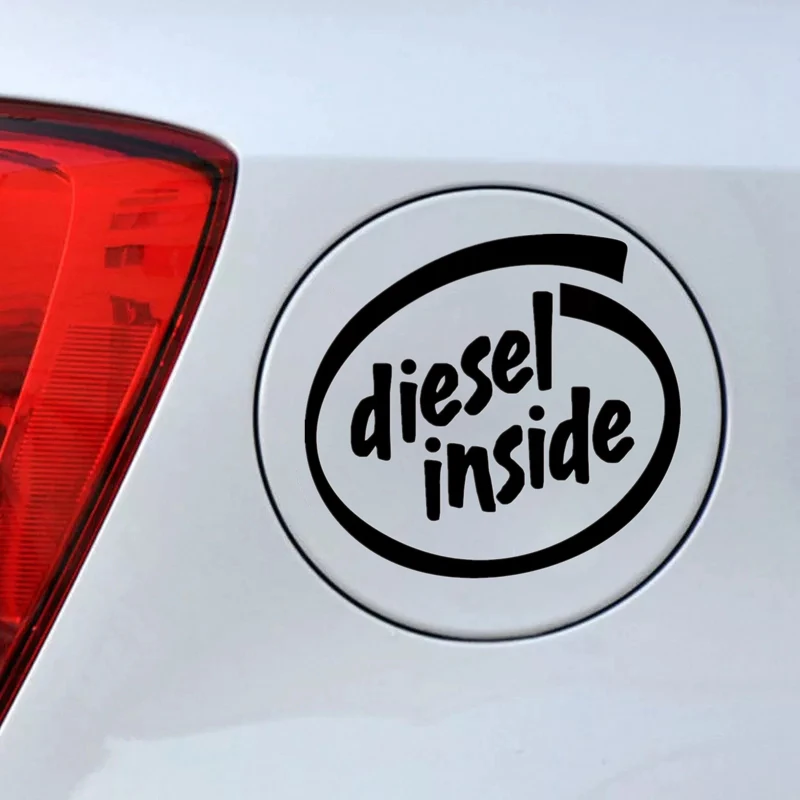 CK2101#12*11см наклейки на авто diesel inside водонепроницаемые машину наклейка для