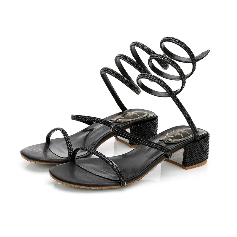 Fashion Summer Platform Sandal 2018 Foot and Wrist Strap Open Toe Women Sandals Crystal Party Designer Shoes | Обувь