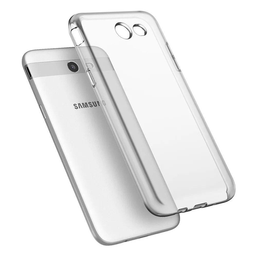 For Samsung Galaxy J7 V J727V / Perx J727P Sky Pro 2017 (US Version) Ultra Slim Soft TPU Gel Clear Case Back Cover | Мобильные