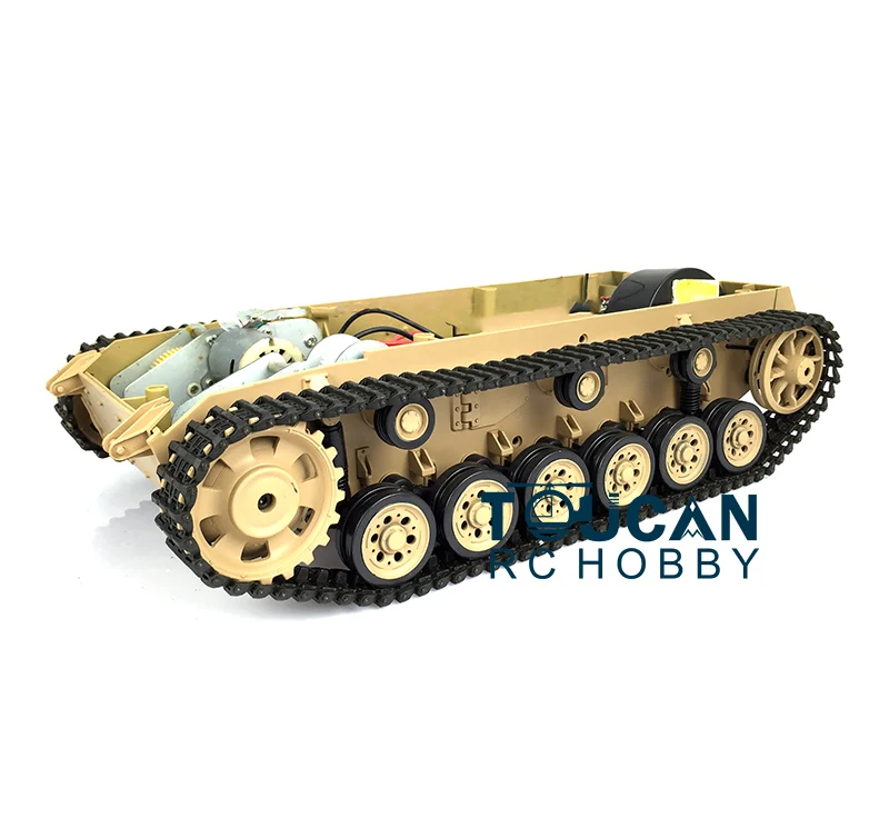 HengLong 1/16 немецкая шкала III H RC Tank 3849 пластиковое шасси с колесами рельса TH00260|rc tank