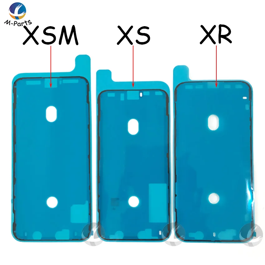 10 шт./лот водонепроницаемый клей для iPhone 6 6S Plus 7 7P 8 8P X XS XSM XR 11 Pro Max 11Pro SE2 ЖК экран стикер на переднюю