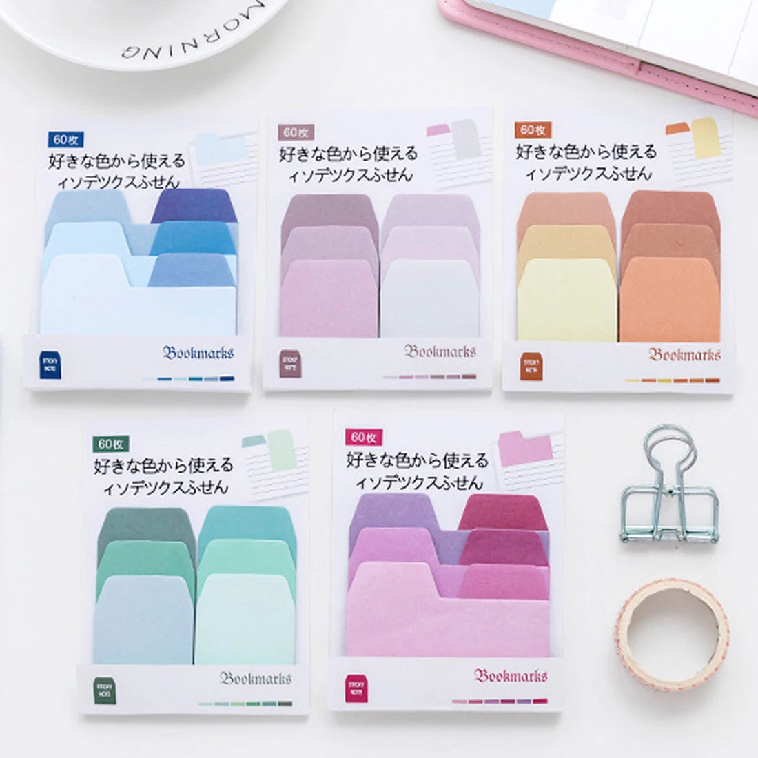 Candy color Index Sticky Notes notebook средство для планирования Index Sticky memo pad заметки для заметок для школы офисные принадлежности