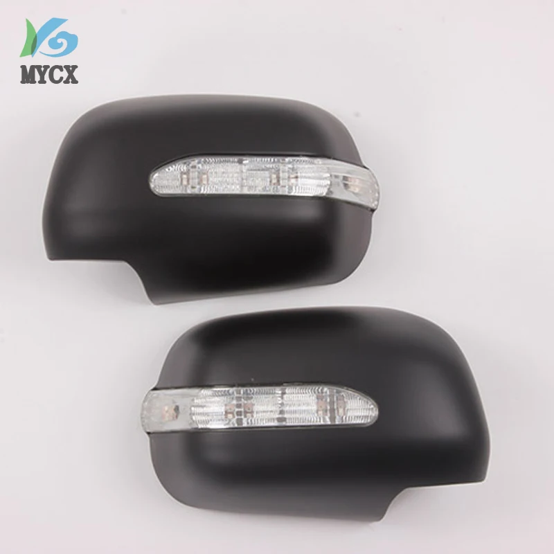 For Toyota Hilux Accessories ABS Chrome Design Rear View Mirror Cover Cap With Indicator 2005- 2014 | Автомобили и мотоциклы