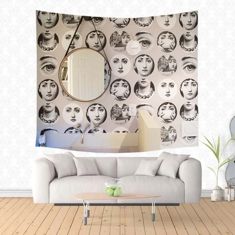 Rosenthal Piero fornasetti рабочий Настенный Гобелен Коврик для йоги модное покрывало коврик для пикника скатерть персонализированное пляжное полотенце