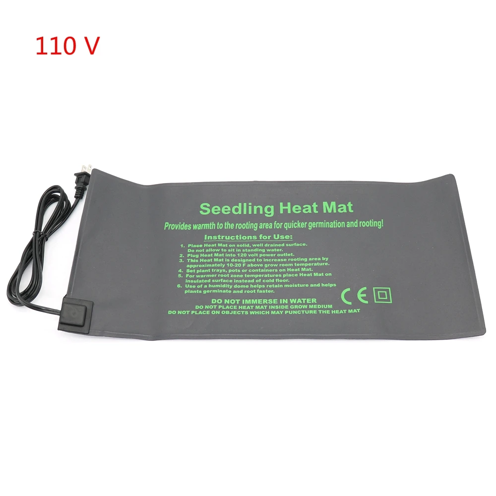 52x24 см теплый коврик для рассады из ПВХ теплая гидропонная грелка проращивания