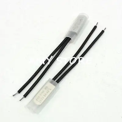 

2 Pcs 45C Bimetal Temperature Sensor Controller Thermal Protector N/C 250V 5A