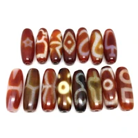 2020 carnelian agate 1028mm different patterns tibetan dzi beads for making diy jewelry oval grade aaa holeapprox 2mm