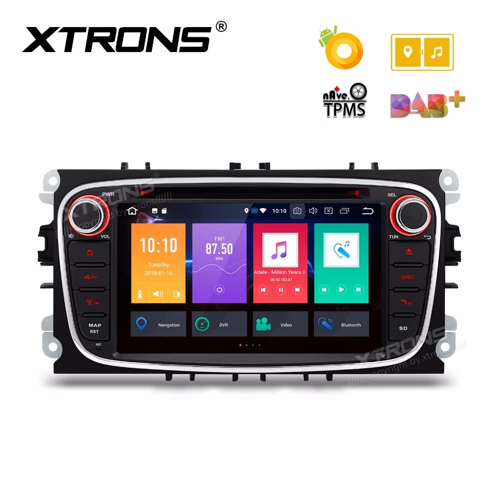 7 &quotAndroid 8 0 Восьмиядерный автомобильный dvd плеер радио GPS USB навигация для Ford Focus II