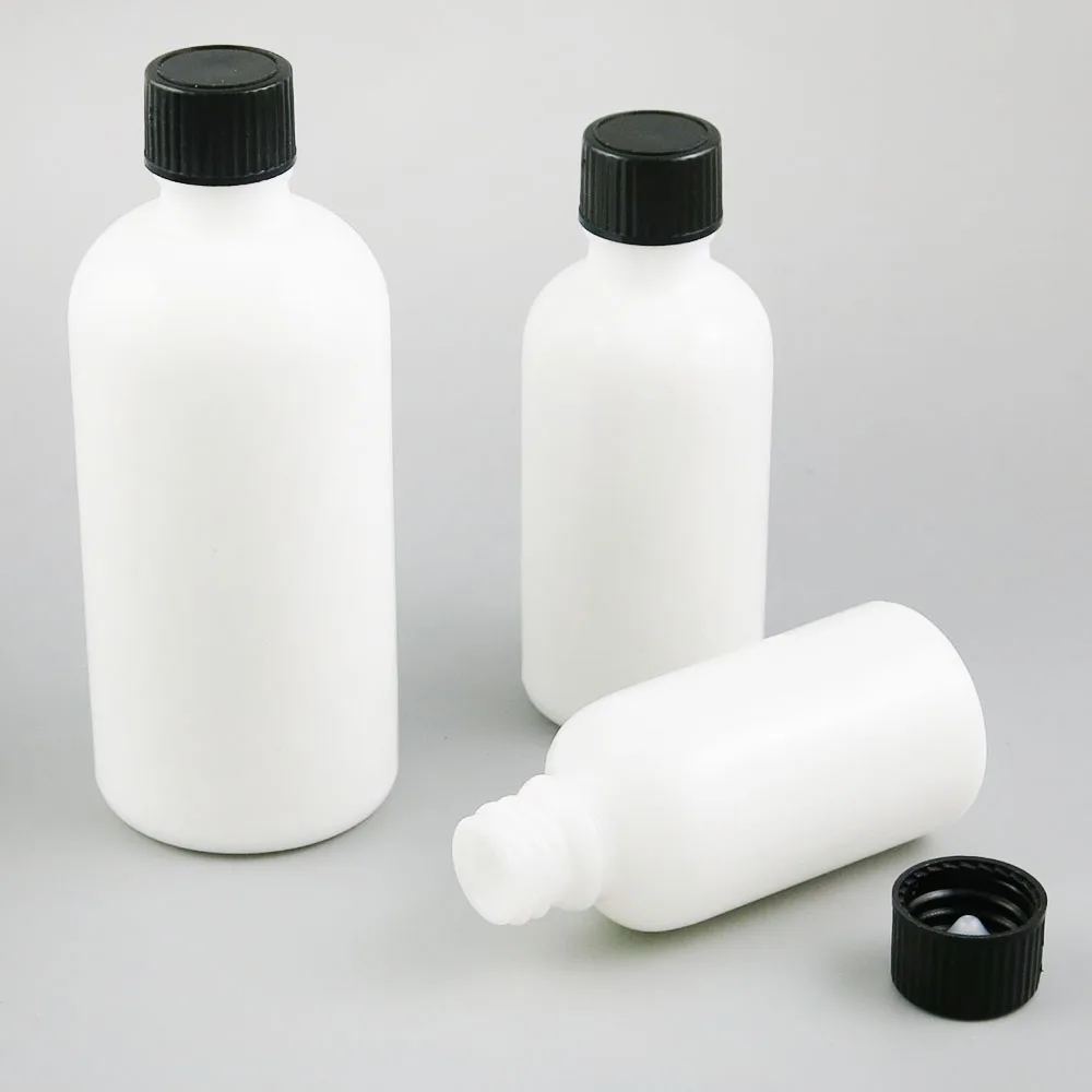 

10x30 мл 50 мл 100 мл эфирное масло Портативный белого нефрита бутылка с черным Кепки для жидкие химические реагенты для бутылочка с пипеткой кон...