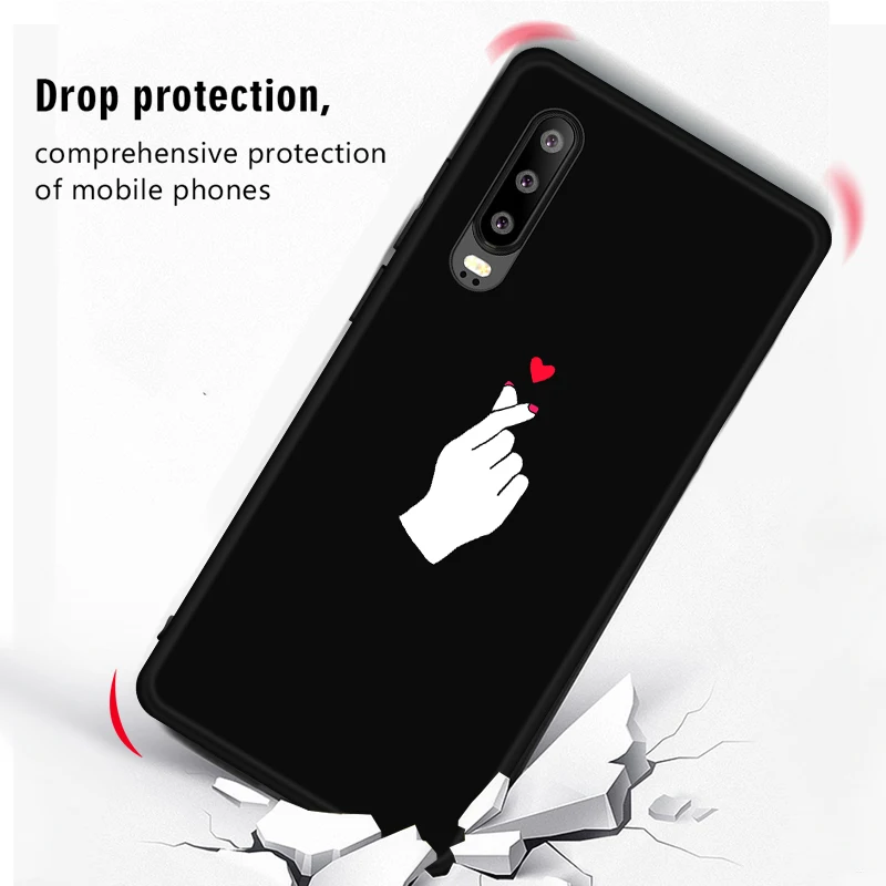 Чехол для телефона из ТПУ с рисунком Huawei Nova 4 3i 2i 3 модный матовый мягкий чехол