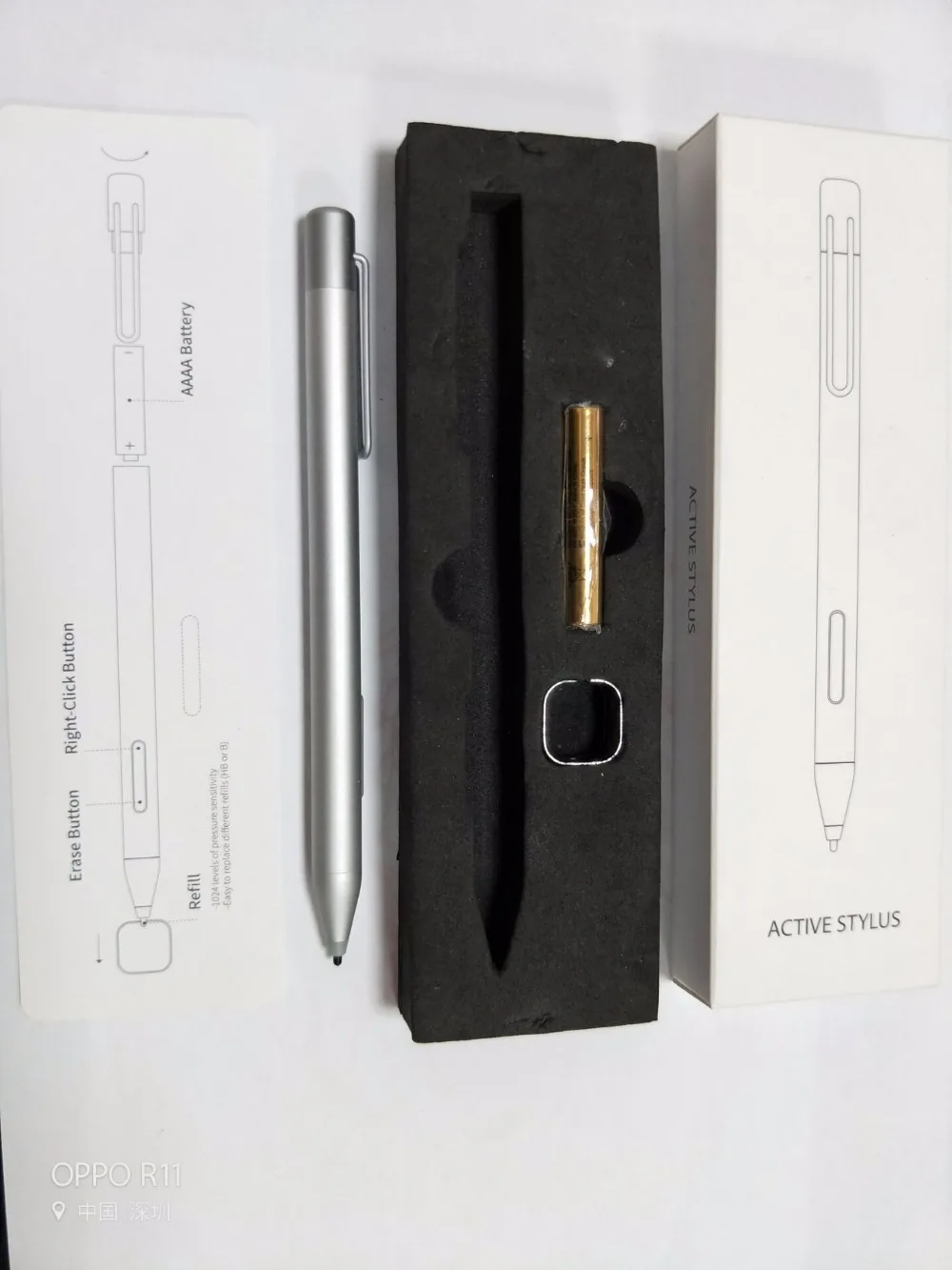 

New Surface Stylus Pen with 1024 Levels of Pressure Sensitivity and Aluminum body for Surface 3 Pro3 pro 4 Surface Pro 5