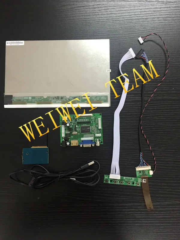 10,1 дюймов 1280*800 Емкостный сенсорный экран для Raspberry Pi 3 ips ЖК-модуль монитор дисплей Поддержка автомобиля HDMI USB VGA 2AV
