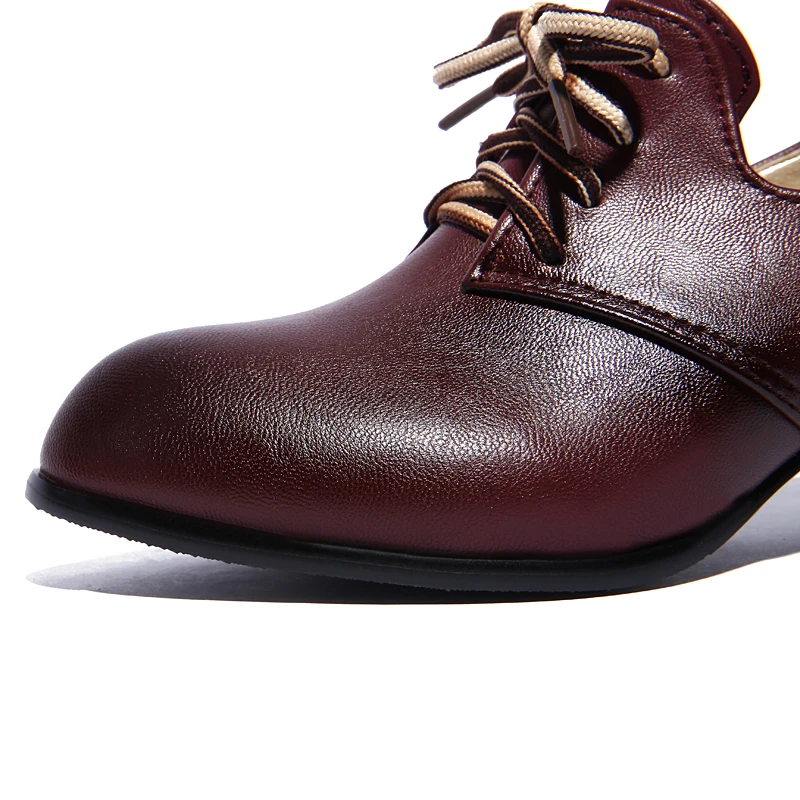 Новинка 2017 года модные женские туфли больших размеров 33 47 Всесезонные из