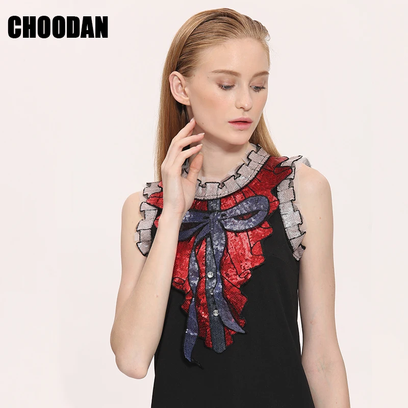 Женские вечерние платья с блестками летние кружевные без рукавов белые/черные