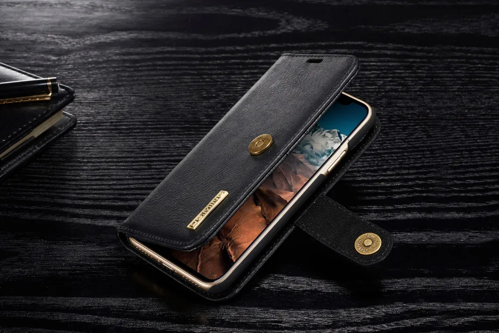 DG. MING кожаный чехол для Apple iphone X, чехол для Coque iphone X, чехол-книжка, кошелек, чехол для телефона s для Apple X iphone X
