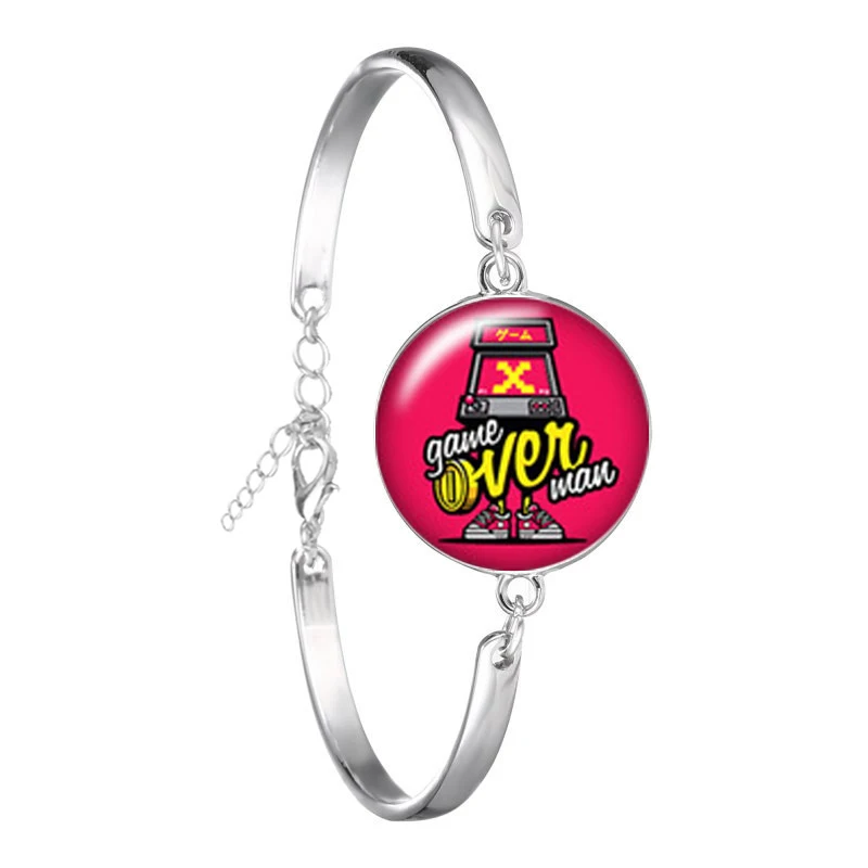 2019 New Beauty Text Art Patterns Love 18mm Bracelet Round Photo Glass Carposon Demonstration Flat Back Production Discovery | Украшения и