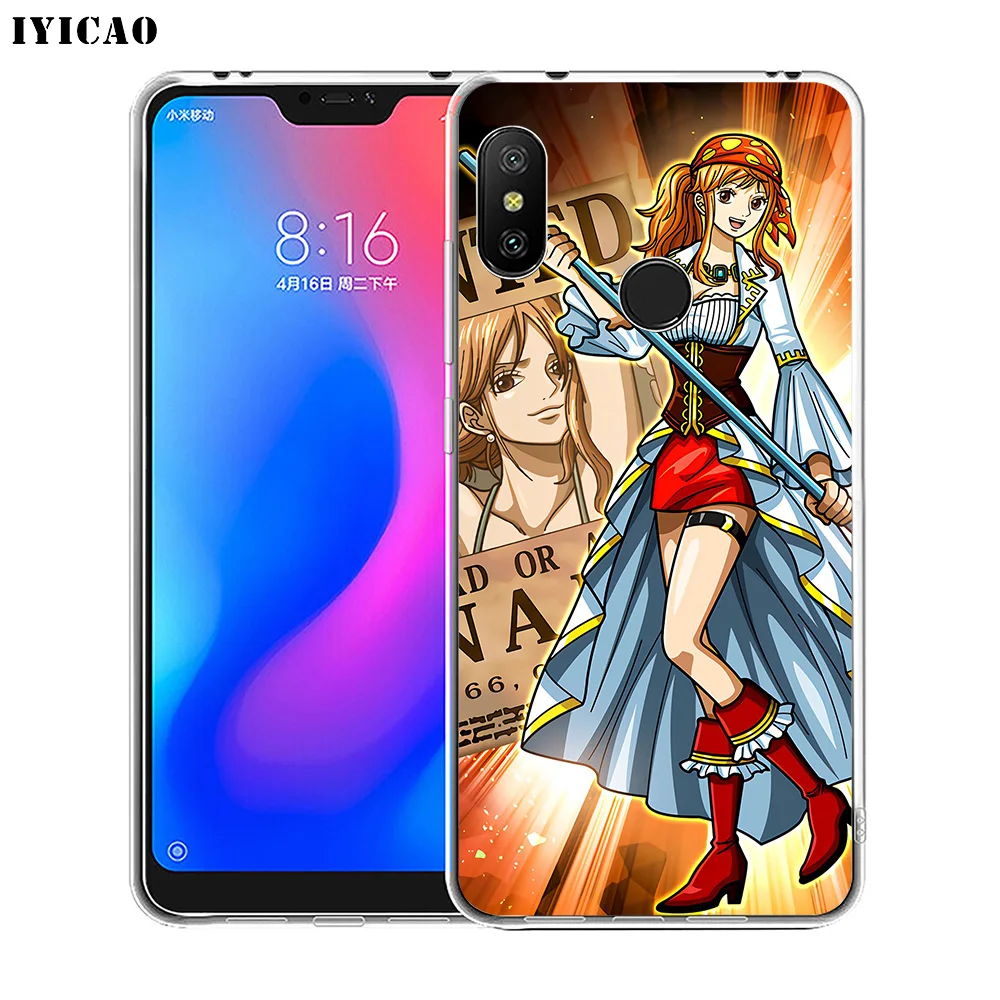 Мягкий силиконовый чехол для телефона IYICAO Nami Boa Hancock Xiaomi Redmi 4A 5A 6A Note 7 6 5 Pro Plus 4X