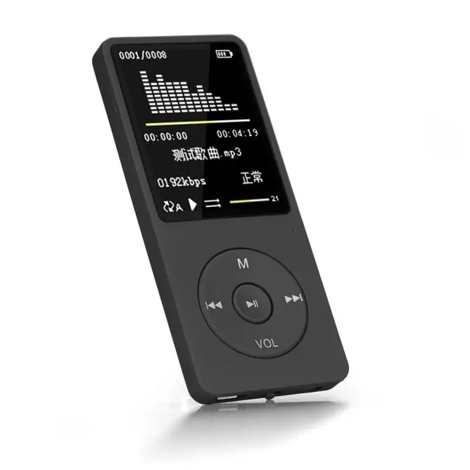 8 ГБ 70 часов портативный MP3/MP4 без потерь звук модный музыкальный плеер 1,8-дюймовый TFT дисплей электронная книга fm-рекордер поддержка 64 ГБ 10Aug 1