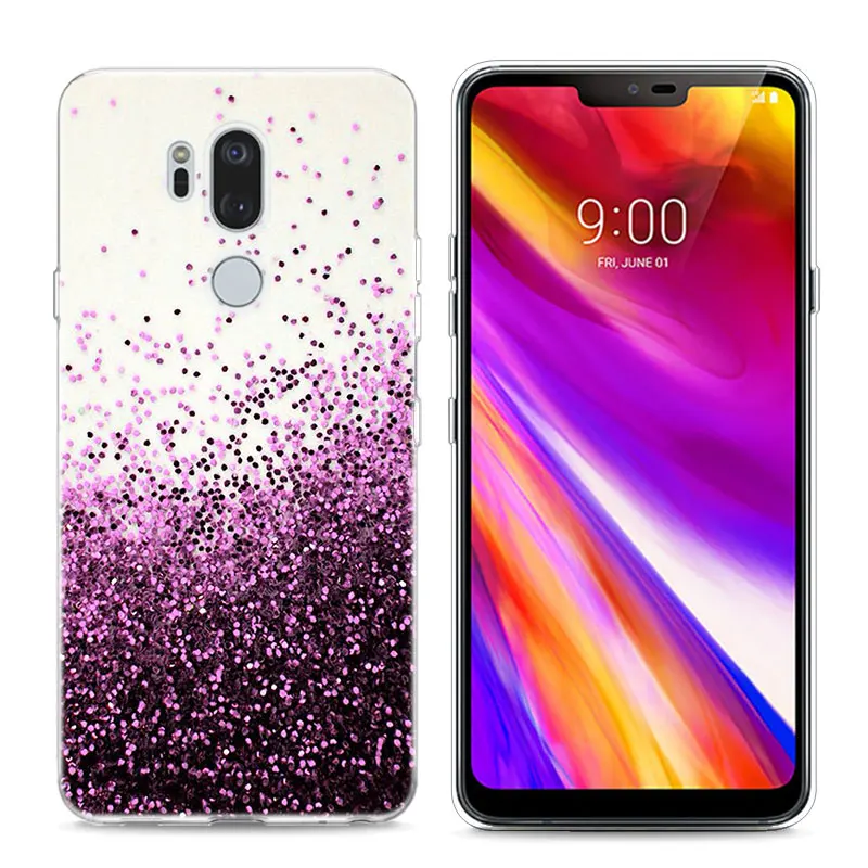 Мягкий прозрачный силиконовый чехол для LG K50 K40 Q8 Q7 Q6 V50 V40 V35 V30 V20 G8 G7 G6 G5 ThinQ Мини Q чехол со стилусом стиль 0193A