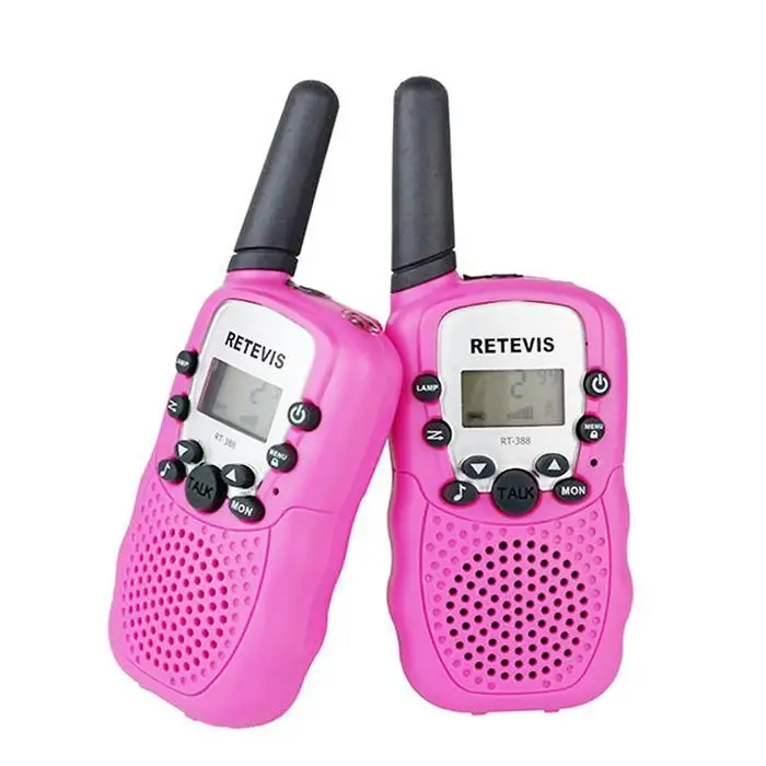 Портативный мини дети иди и болтай Walkie Talkie S 22 канала FRS/GMRS радио 3 км Диапазон мини Two Way Радио с фонариком и ЖК-дисплей Экран подарок