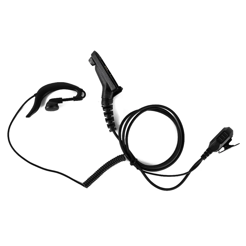 Walkie Talkie Earhook Earpiece PTT MIC for Motorola XPR6500 XPR6300 XiR P8268 DP3400 DP3600 DGP6150 APX7000 Ham Radio Earphone