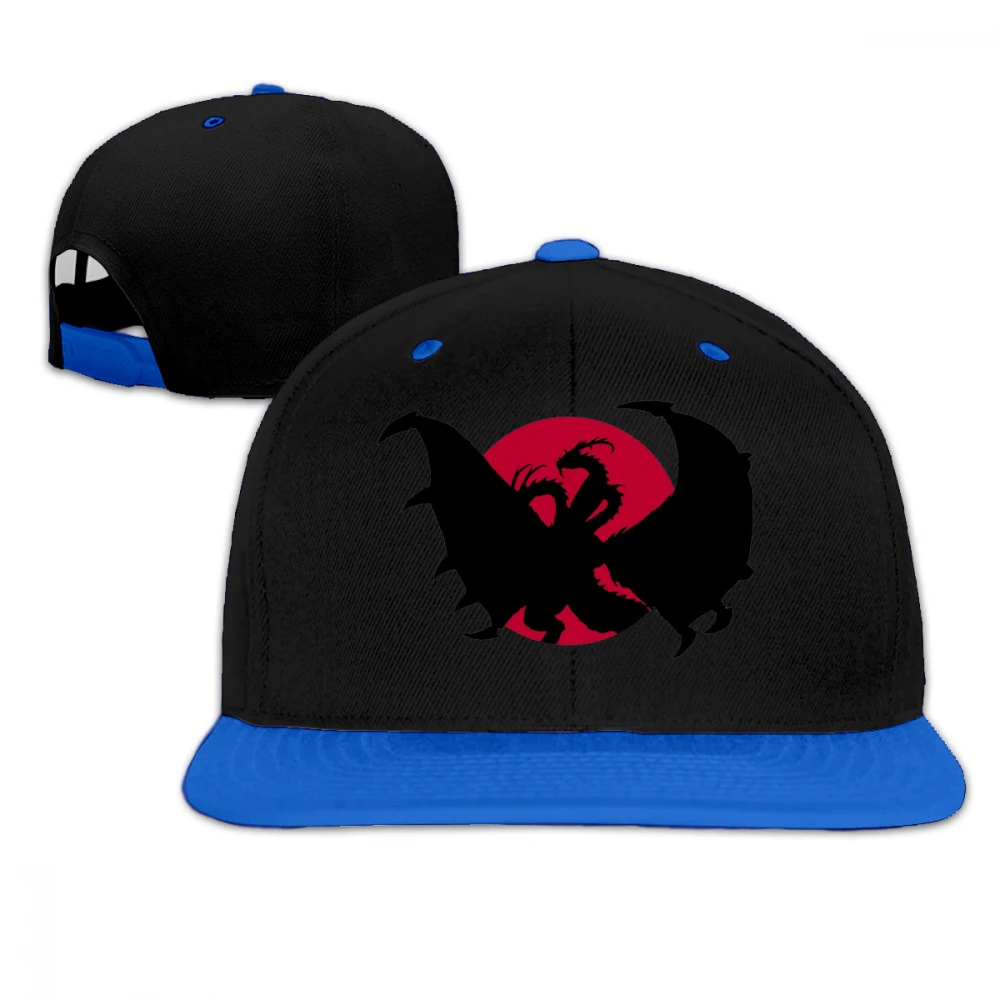 King Ghidrah логотип унисекс для мужчин женщин 3D Custom Print Snapback кепки Регулируемый Хип