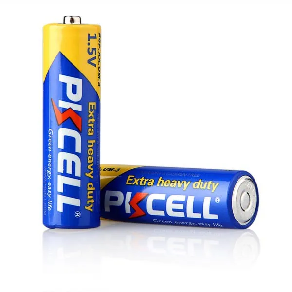 PKCELL 20 шт. R6P 1 5 в AA UM3 MN1500 E91 сухая батарея супер сверхмощные 2A батареи для