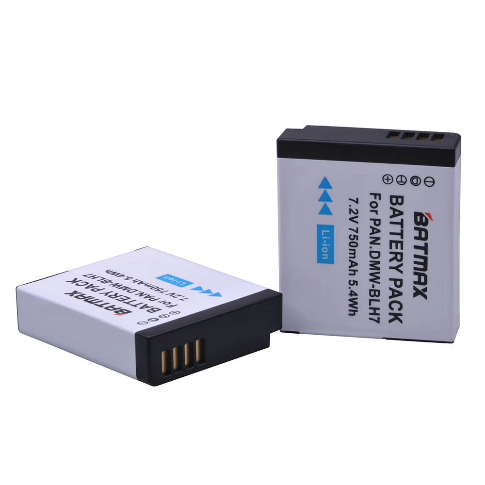 2 шт./лот DMW BLH7 BLH7PP BLH7E Аккумуляторы для Panasonic Lumix GM1 DMC GM5 GF7 GF8|blh7 battery|lumix batterybattery lumix |
