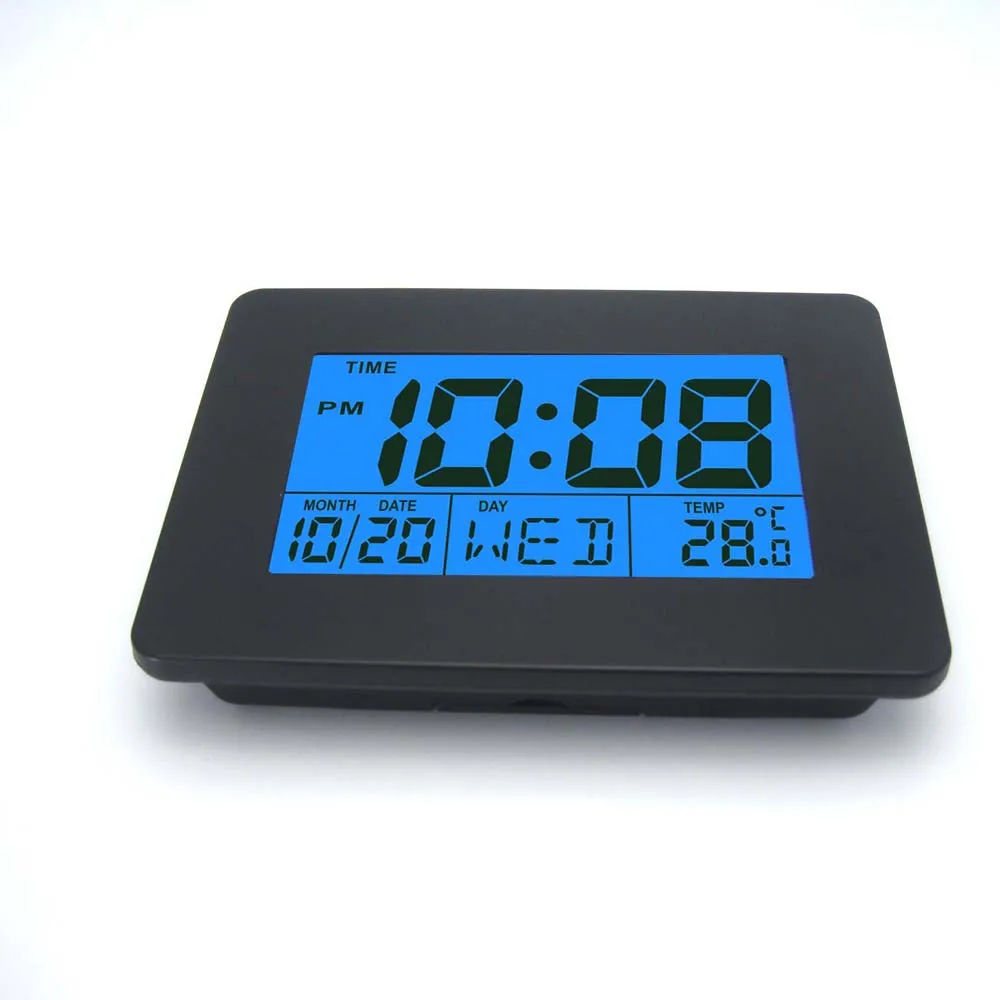 Многофункциональный цифровой ЖК-будильник термометр электронный измеритель