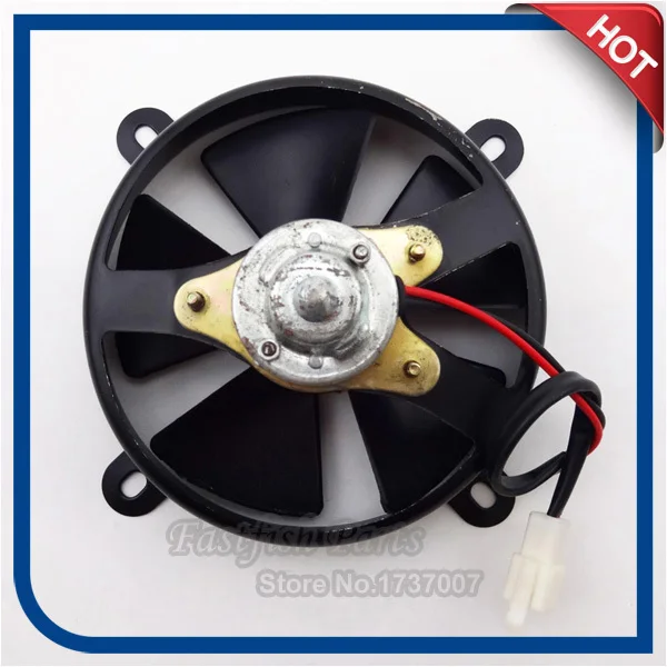 ATV Radiator Cooling Fan Cable Length 245mm For Chinese 200cc 250cc Quad Go Kart Buggy 4 Wheeler Motorcycle Parts | Автомобили и
