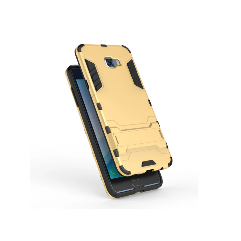 HOMEBARL Гибридный Dual Heavy Duty TPU + PC Железный человек Броня 3D чехол для samsung C5 C7 про