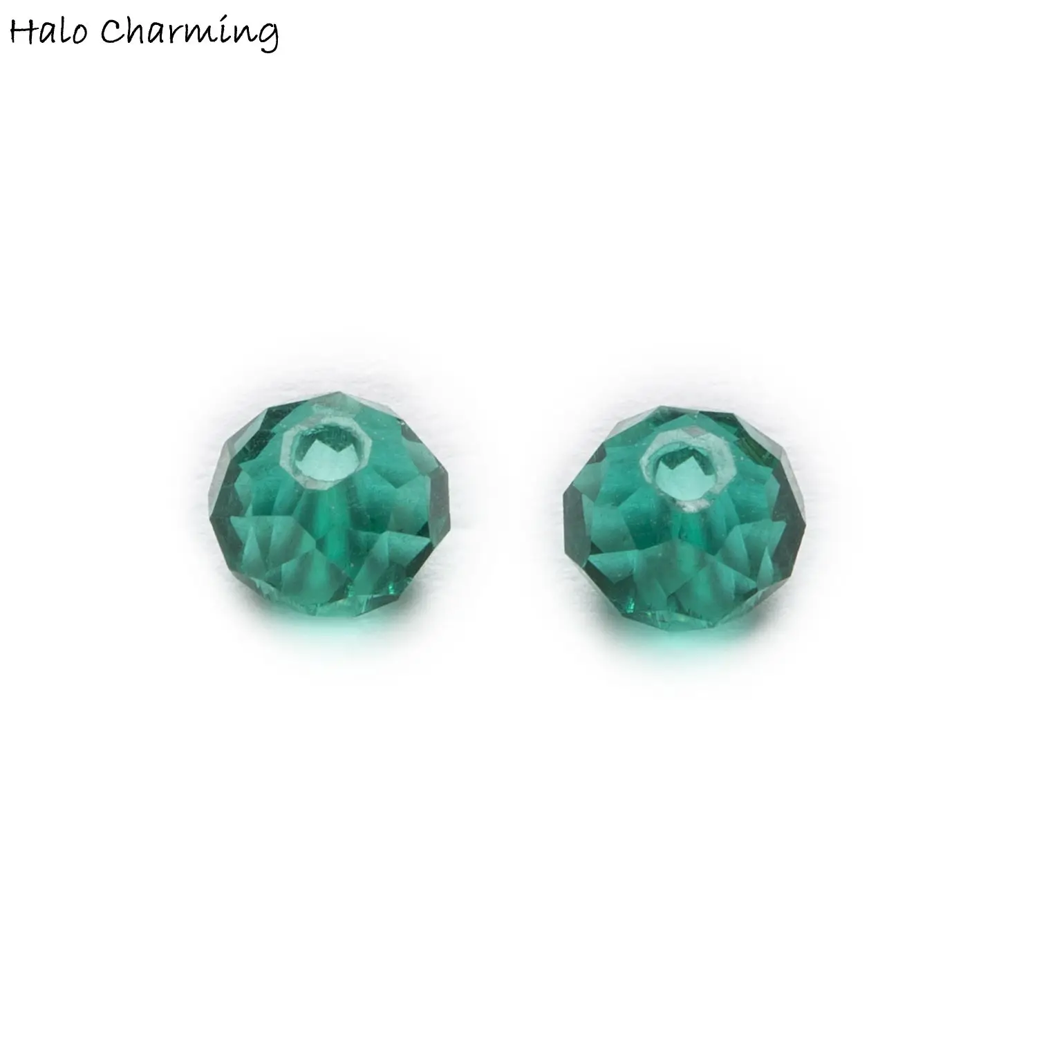 Бусины кварцевые граненые для браслетов и ожерелий 4-8 мм 50 шт. | Украшения