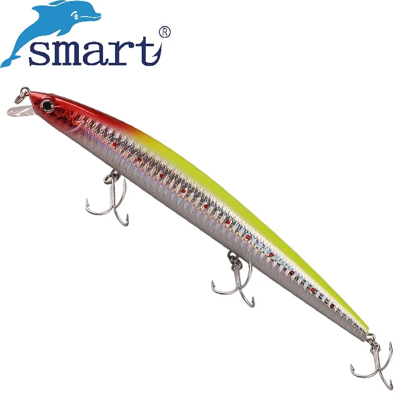 SMART 165 мм 26 2 г плавающая (0 4 0 8) приманка в виде гольяна жесткая для рыбалки с
